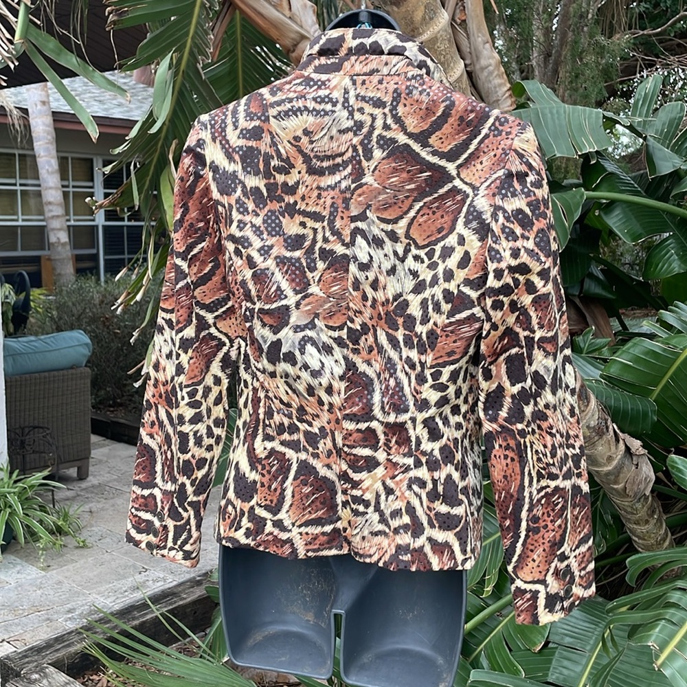 Cache sequin leopard blazer - Picture 4 of 8